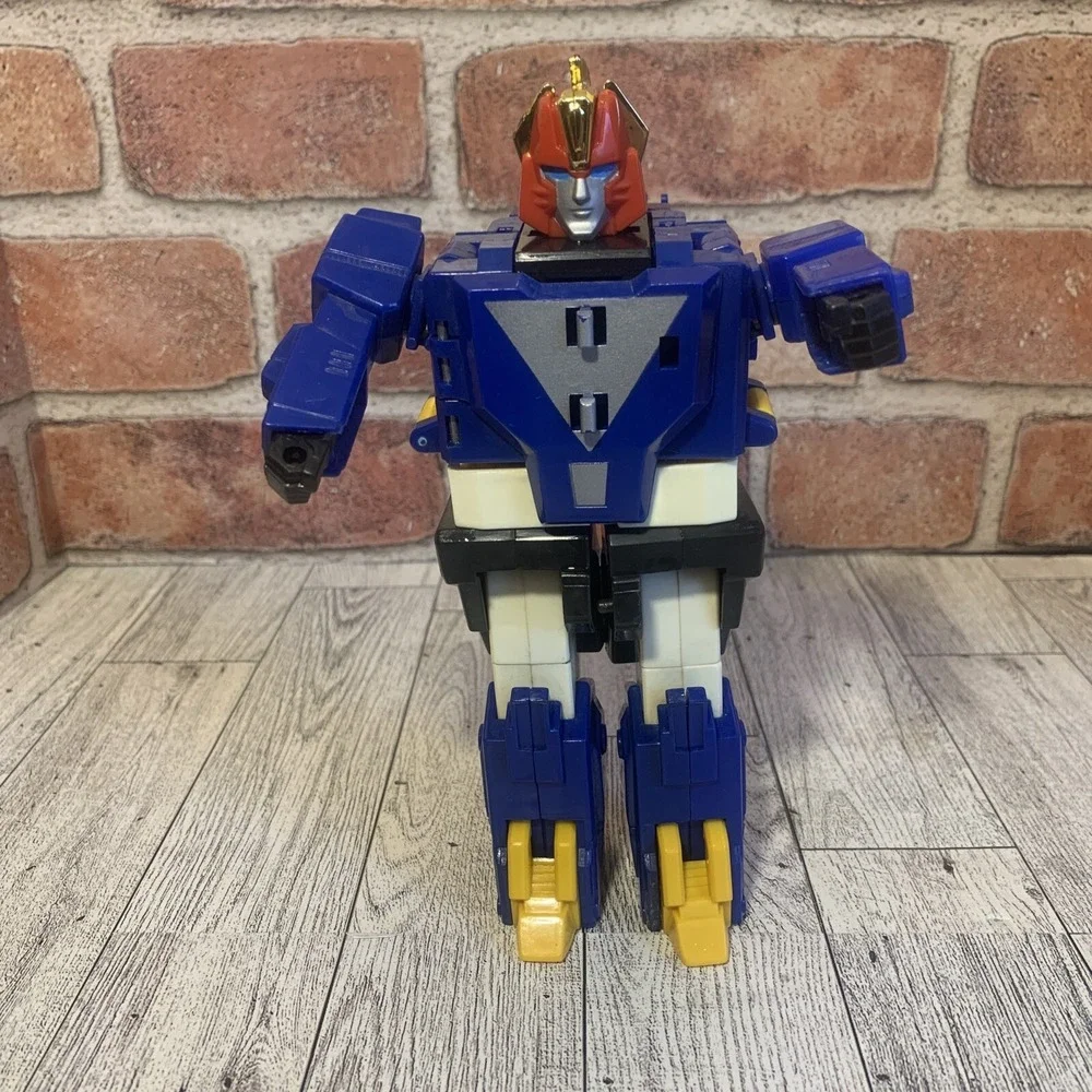 Tomy Genki Bakuhatsu Ganbaruger Great Ganbaruger 1990s Blue Robot Part Vintage